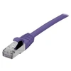 Image de - Cordon de raccordement - RJ-45 (M) pour RJ-45 (M) - 5 m - SFTP, PiMF - CAT 6a - sans halogène, moulé, sans crochet - violet