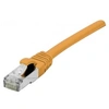 Image de - Cordon de raccordement - RJ-45 (M) pour RJ-45 (M) - 10 m - SFTP, PiMF - CAT 6a - sans halogène, moulé, sans crochet - orange