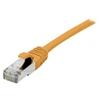 Image de - Cordon de raccordement - RJ-45 (M) pour RJ-45 (M) - 20 m - SFTP - CAT 6a - sans halogène, moulé, sans crochet - orange