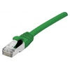 Image de Cordon Patch Rj45 S/ftp sur Cable cat 7 Ls0h Vert - 1 m
