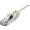 Image de Dexlan - Cordon de raccordement - RJ-45 (M) pour RJ-45 (M) - 3 m - 4.8 mm - SFTP - CAT 6a - sans halogène, sans crochet - gris