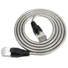 Image de exertis Connect - Cordon de raccordement - RJ-45 (M) pour RJ-45 (M) - 10 m - 4.7 mm - U / FTP (Paire torsadée blindée) - CAT 6a - sans crochet -
