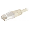 Image de Cordon RJ45 catégorie 6A F/UTP gris - 15 m