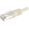 Image de - Cordon de raccordement - RJ-45 (M) pour RJ-45 (M) - 30 m - paire torsadée écrantée (F/UTP) - CAT 6a - démarré - gris