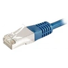 Image de Cordon RJ45 catégorie 6A F/UTP bleu - 3 m