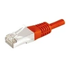 Image de Cordon RJ45 catégorie 6A F/UTP rouge - 25 m