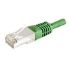 Image de Cordon RJ45 catégorie 6A F/UTP vert - 0,15 m