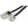 Image de Cordon téléphonique RJ11 vers RJ45 Noir - 7.00M