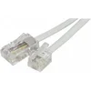 Image de Cordon téléphonique RJ11 vers RJ45 Blanc - 7.00M
