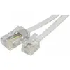 Image de Cordon téléphonique RJ11 vers RJ45 Blanc - 10.00M