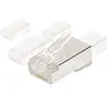 Image de Connecteur 8P8C RJ45 CAT6 utp pour monobrin lot de 10