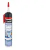 Image de gachette mastic silicone etanchéité bain et cuisine facile a lisser - translucide - 200ml