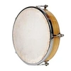 Image de Percussions enfants FUZEAU TAMBOURIN PEAU NATURELLE - 20 CM Tambourins - Tambours - Bongos