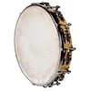Image de Percussions enfants FUZEAU TAMBOURIN PEAU NATURELLE - 25 CM + CYMBALETTES Tambourins - Tambours - Bongos