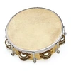 Image de Percussions enfants FUZEAU TAMBOURIN PEAU NATURELLE - 20 CM + CYMBALETTES Tambourins - Tambours - Bongos