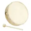 Image de Percussions enfants FUZEAU TAMBOURIN PEAU NATURELLE - 15 CM Tambourins - Tambours - Bongos