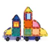 Image de LUDI - Véhicules Magnétiques - Jeu de Construction 3D - 63 Pièces Aimantées - Créer des Véhicules - Valisette de Transport - Dès 2 Ans, Transparent, Multicolore en occasion ou reconditionné