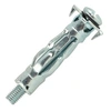 Image de Cheville placo Spyder - Acier zingué - M6x37 - Ep.4-13 - Vis montée perçage 12 mm - 8E-MT