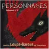 Image de Jeux de société Lui-Même Loups-garous de Thiercelieux : Personnages Noir TU KG33