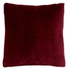 Image de Créateur d'intérieur - Coussin en Flanelle Uni "Ollis" 38x38cm Rouge Grenat