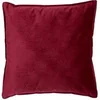 Image de Créateur d'intérieur - Coussin Déco Uni "Lilou" 55x55cm Rouge Grenat