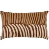 Image de Créateur d'intérieur - Coussin Déco Brodé "Hary" 30x50cm Marron