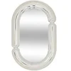 Image de Miroir à poser Design Ovale 30cm Argent