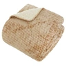 Image de Créateur d'intérieur - Plaid Sherpa en Flanelle "Lyno" 130x170cm Beige