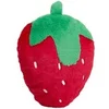 Image de - Coussin Déco Fraise "Fruity" 40x43cm Rouge