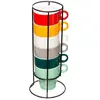 Image de 5 Five Ensemble De Tasses Avec Support Assorti 6 Unités One Size