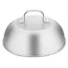 Image de Cloche pour plancha "inox" 32cm argent