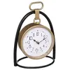 Image de Créateur d'intérieur - Horloge à Poser Design "Lona" 27cm Noir & Or