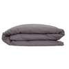 Image de - Housse de couette 2 places en lin 260x240 - Gris Ardoise