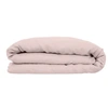 Image de - Housse de couette 2 places en lin 260x240 - Rose