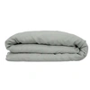 Image de - Housse de couette 2 places 100% lin - 260x240cm - Vert Céladon