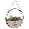 Image de Créateur d'intérieur - Décoration Murale à Suspendre "Plante" 44cm Naturel