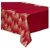 Image de Créateur d'intérieur - Nappe Imprimée Sapin Colorama 140x240cm Rouge