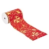 Image de Créateur d'intérieur - Guirlande de Noël Ruban Féérie Folk 12x500cm Rouge