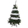 Image de Créateur d'intérieur - Guirlande de Noël Ruban 12x500cm Blanc