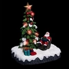 Image de Village de Noël Père Noël Laponie 18cm Multicolore