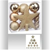Image de FEERIC LIGHTS & CHRISTMAS Kit de 18 pieces de boules de Noël - Or