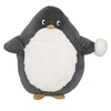 Image de - Peluche Enfant Pingouin "Nathan" 30cm Gris & Blanc
