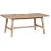 Image de Table à manger 180/220 x 90 cm extensible acacia Aeris