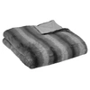 Image de Créateur d'intérieur - Plaid Imitation Fourrure "Grizzli" 180x230cm Gris
