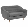 Image de Créateur d'intérieur - Canapé 2 Places Design "Rétro" 150cm Gris