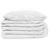 Image de - Parure de lit en doublure Gaze de coton - 240x220 cm - Blanc