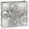 Image de Créateur d'intérieur - Kit 18 Pièces Déco "Noël" 21cm Argent