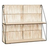 Image de Créateur d'intérieur - Etagère Murale 2 Niveaux "Cosy" 48cm Beige