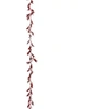 Image de Créateur d'intérieur - Guirlande de Noël Déco "Feuilles" 180cm Rouge