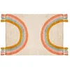 Image de - Tapis Déco Enfant Arc-en-Ciel 100x150cm Multicolore